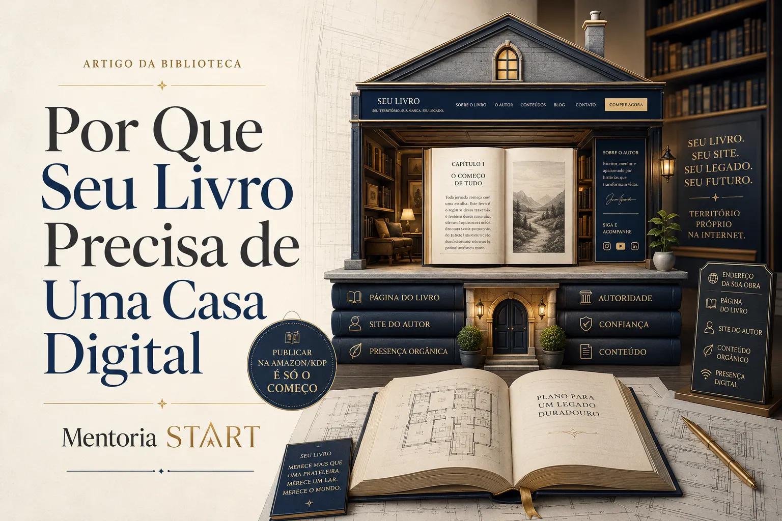 Por Que Seu Livro Precisa de Uma Casa Digital
